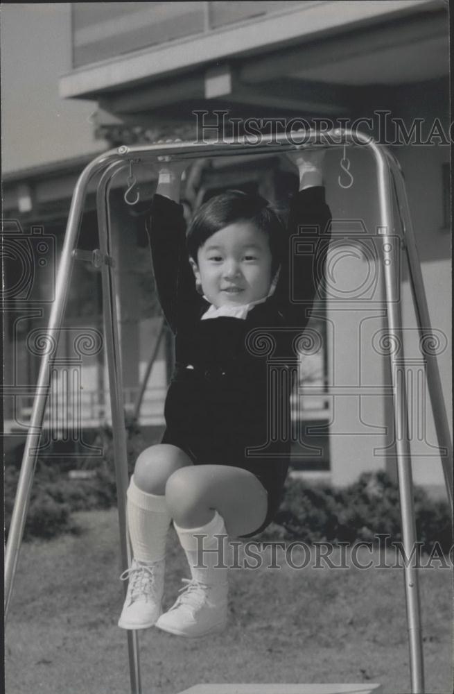 1963 Press Photo Prince Hiro of Japan ,3rd birthday - Historic Images