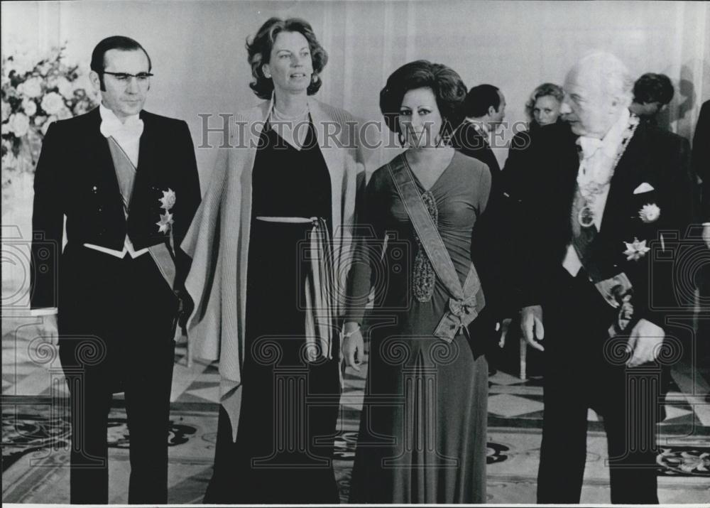 Press Photo Portuguese PresAntonio dos Santos Ramalho Eanes & wife - Historic Images