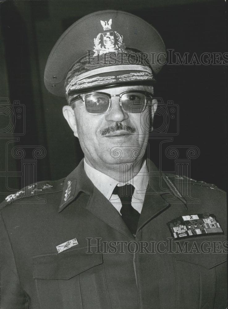 Press Photo Chief of Army, Lt.Gen.Galatsanos - Historic Images