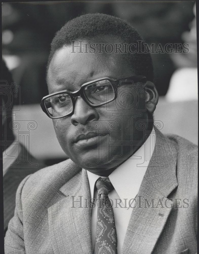 Press Photo Dr. Zachary Onyonka, Kenyan Minister for Education - Historic Images