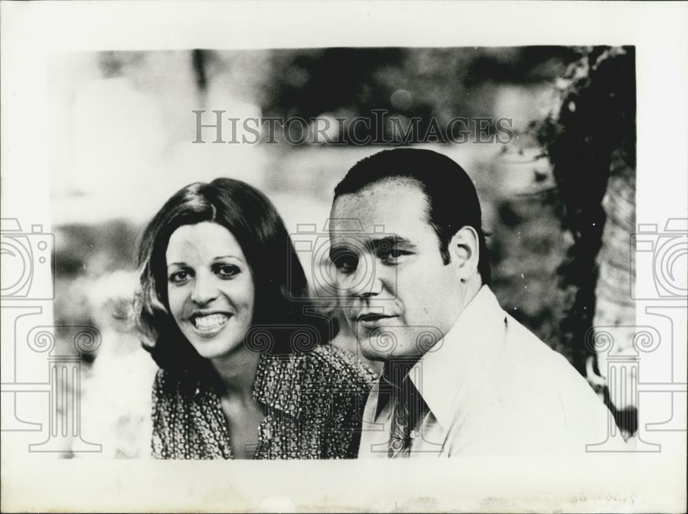 1975 Press Photo Arhion Christinas and Alexandou Andreadis - Historic Images