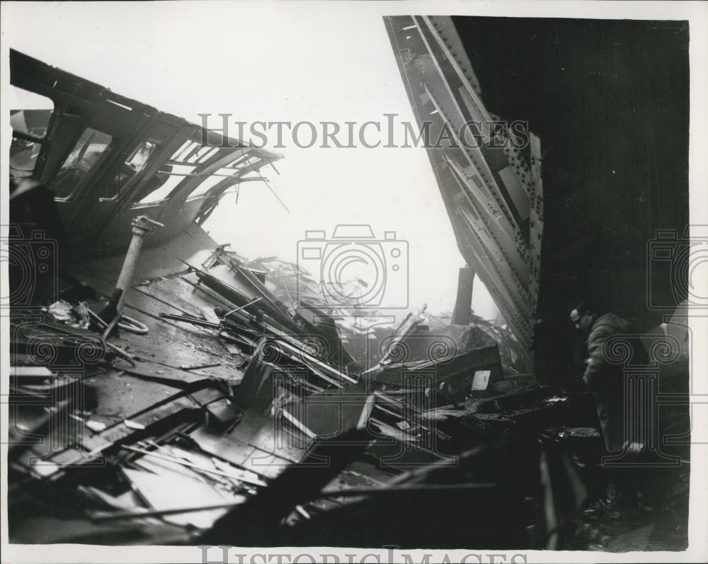 1957 Press Photo 61 Die and 200 Injured in Lewisham Rail Disaster - Historic Images