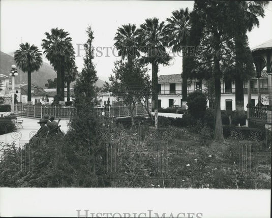 Press Photo Town of Caras Devastated in the Earthquake - Historic Images