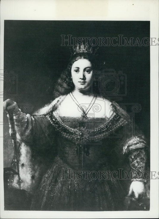 1959 Press Photo Rembrandt's ''Lost'' Juno - Historic Images