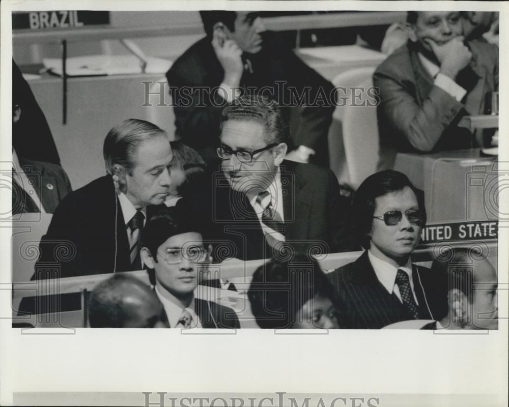 1976 Press Photo Scranton-McGovern-Kissinger - Historic Images