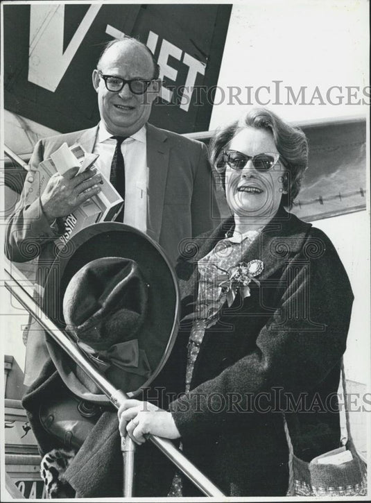 Press Photo Artist Mr. and Mrs. Russell Drysdale - Historic Images