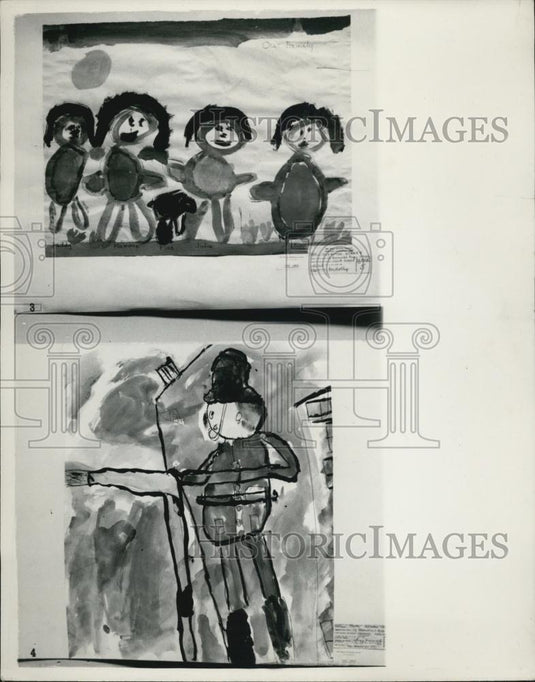1953 Press Photo Preview of the Children's Royal academy - Historic Images