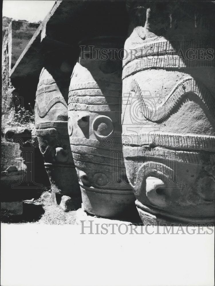 Press Photo Knossos Greece, Crete Jars From The Minoan I Empire - Historic Images