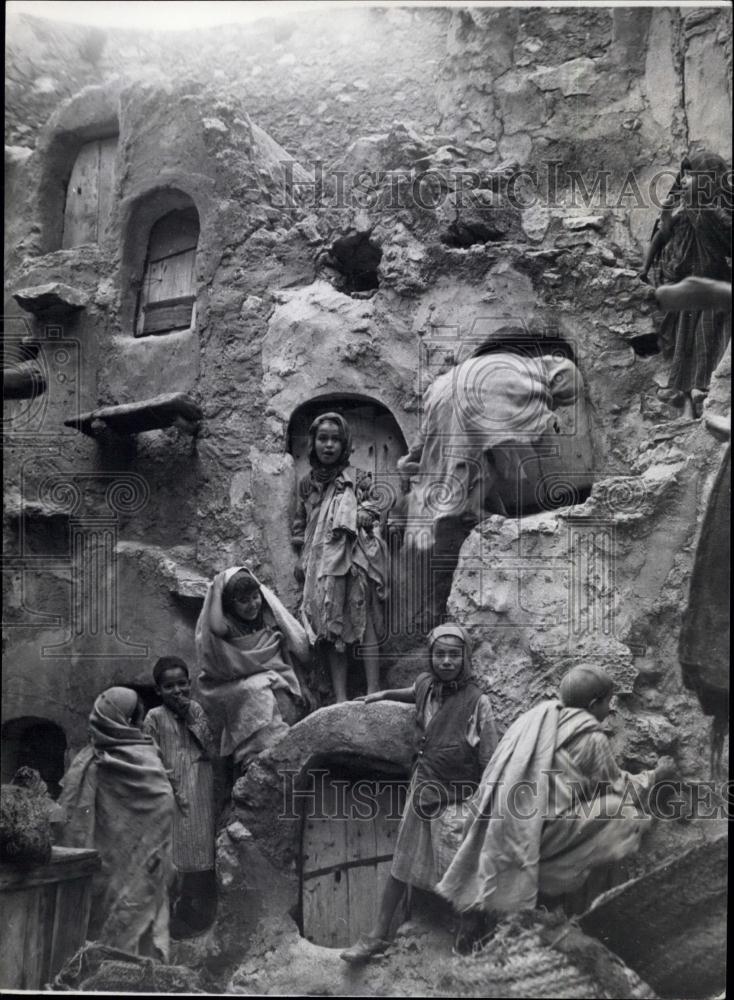 Press Photo Old Fortress at Nalut - Historic Images