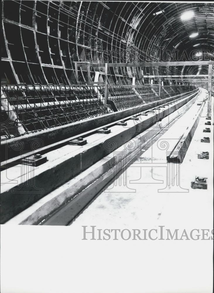 1974 Press Photo Brazil&#39;s Sao Paulo Subway&#39;s First Line Engineering Project - Historic Images