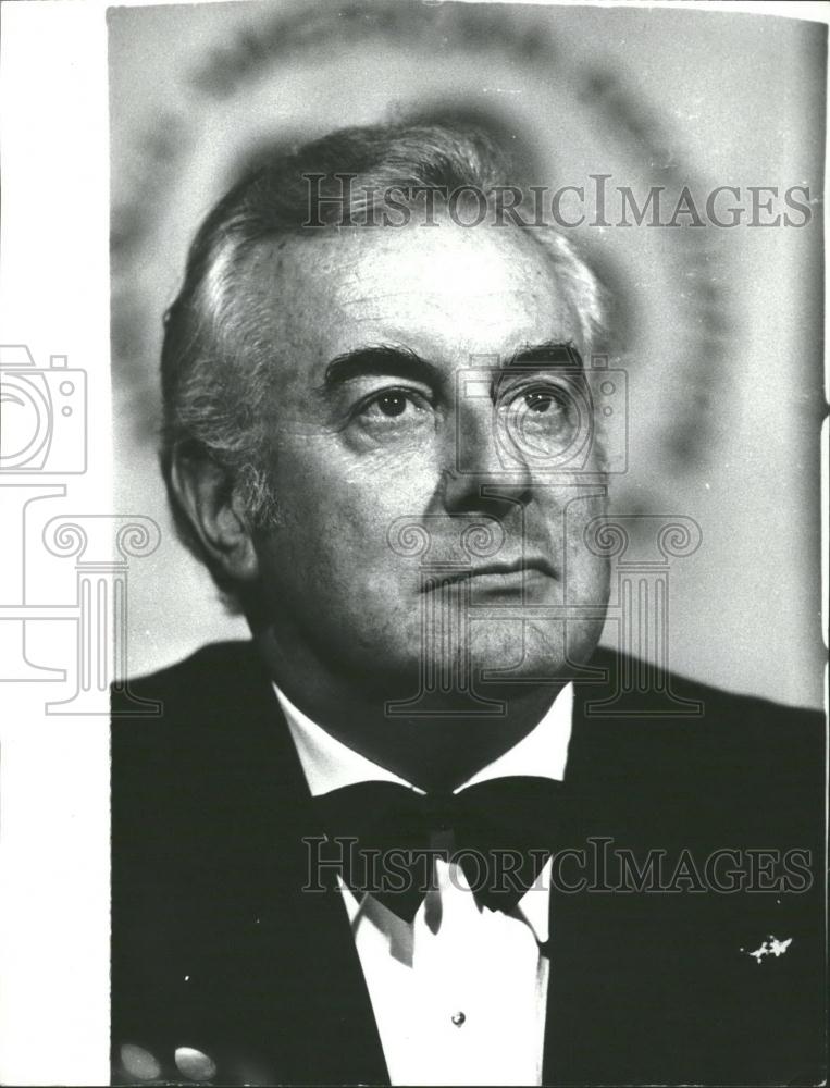 Press Photo Union Speaker Whitlam - Historic Images