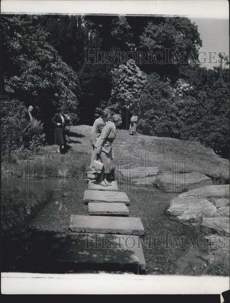 Press Photo Chartwell Manor Grounds Open To Public Westerham - Historic Images