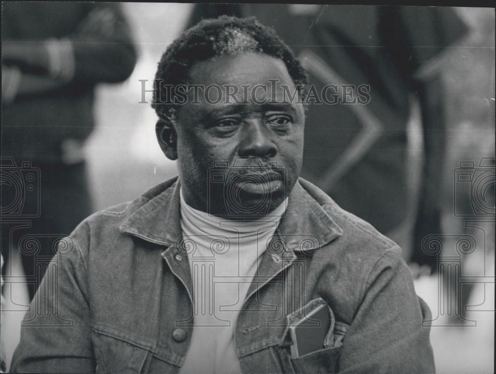 Press Photo George Nyandoro, UANC member of Parliament - Historic Images