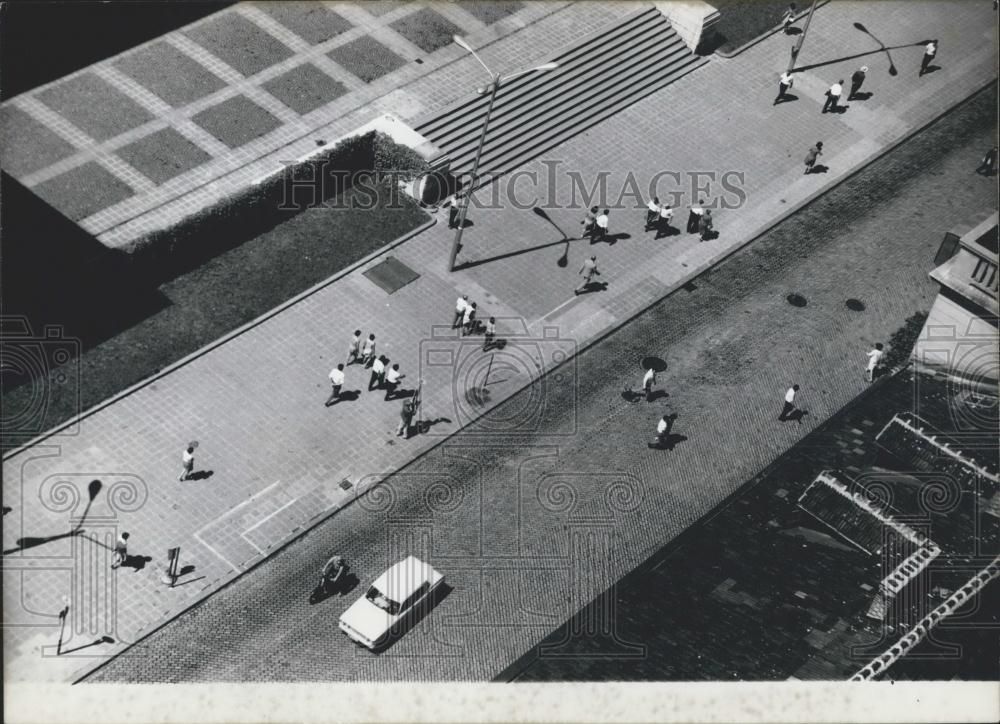 Press Photo Sofia.&quot;Gourko&quot; Street. - Historic Images