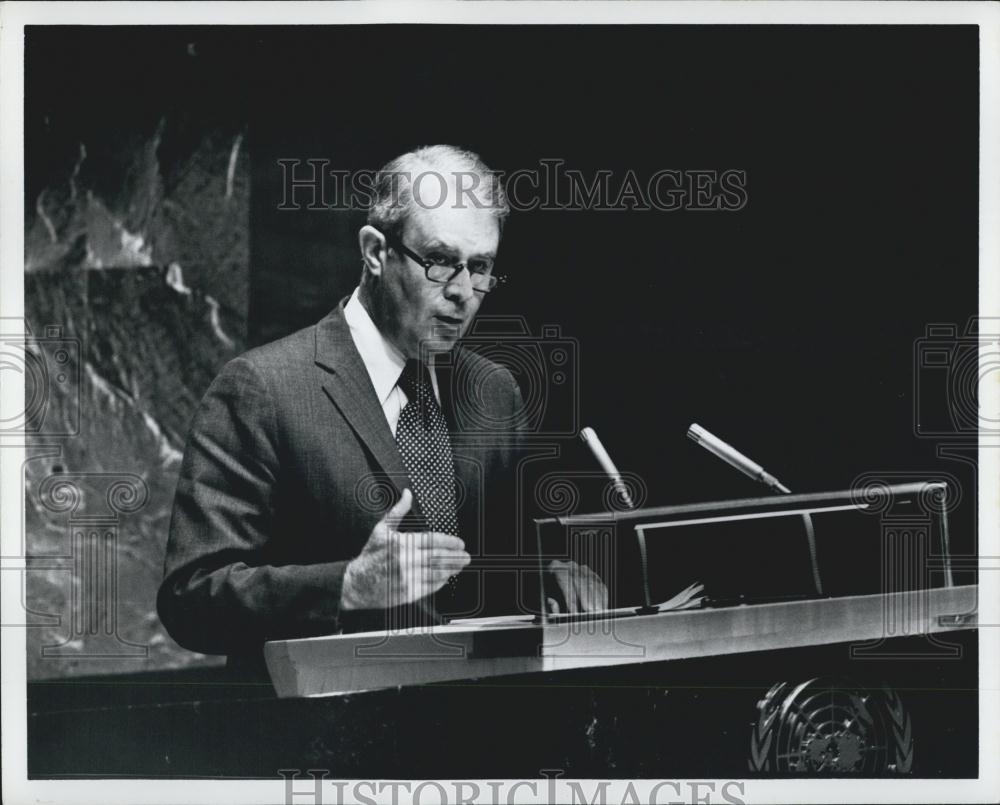 1979 Press Photo Cyrus Vance UN - Historic Images