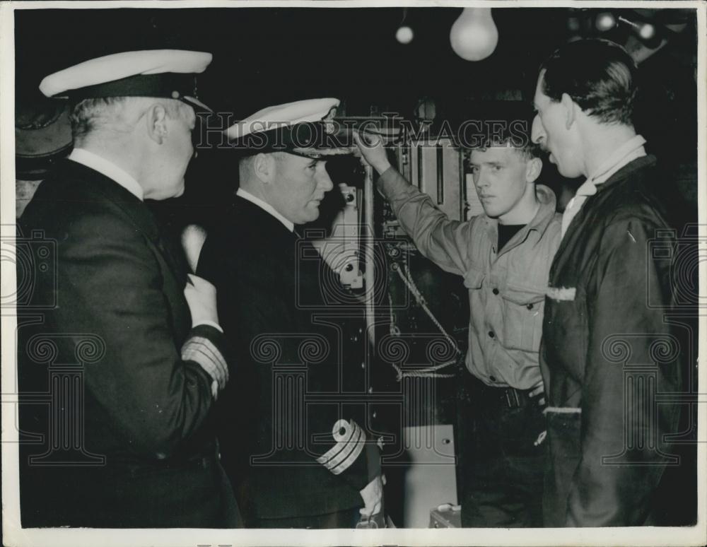 Press Photo British official photograph royal Navy - Historic Images