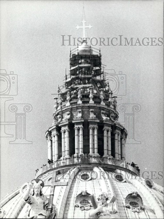 1974 Press Photo The St Peter Basilica - Historic Images