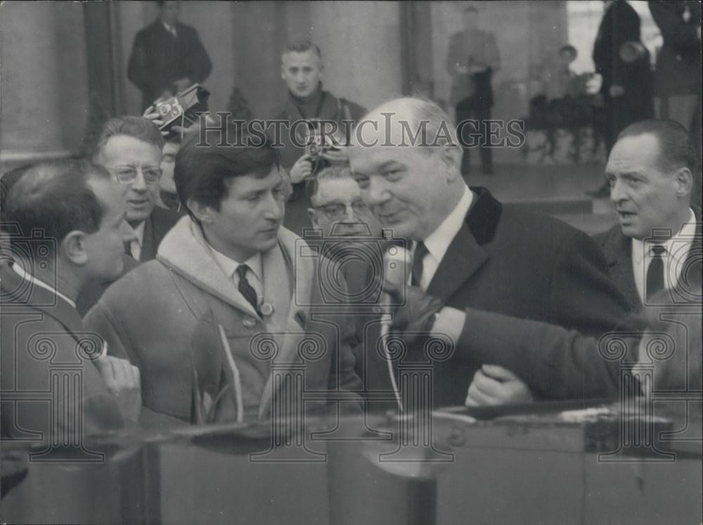 1963 Press Photo Dean Rusk, NATO Conference - Historic Images