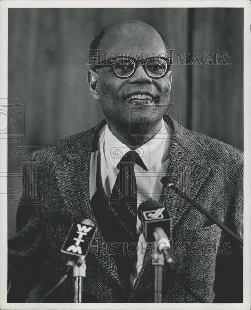 1979 Press Photo Arthur Lewis Nobel Prize Winner - Historic Images