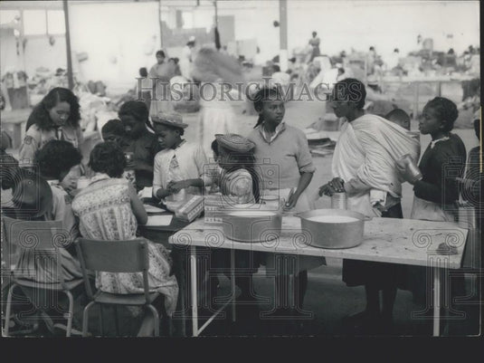 1959 Press Photo Tsimbazaza Organised by Madagascar Scouts to Assist Refugees - Historic Images