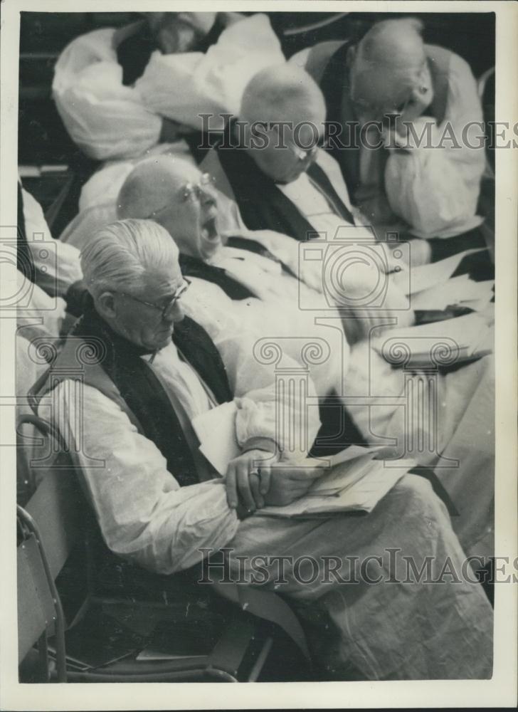 1957 Press Photo Convocation of Canterbury at Church House - Historic Images