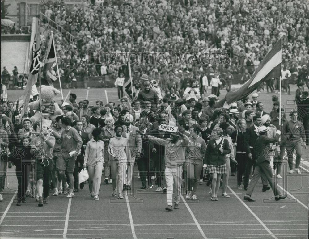 Press Photo Commonwealth Games in Edinburgh - Historic Images