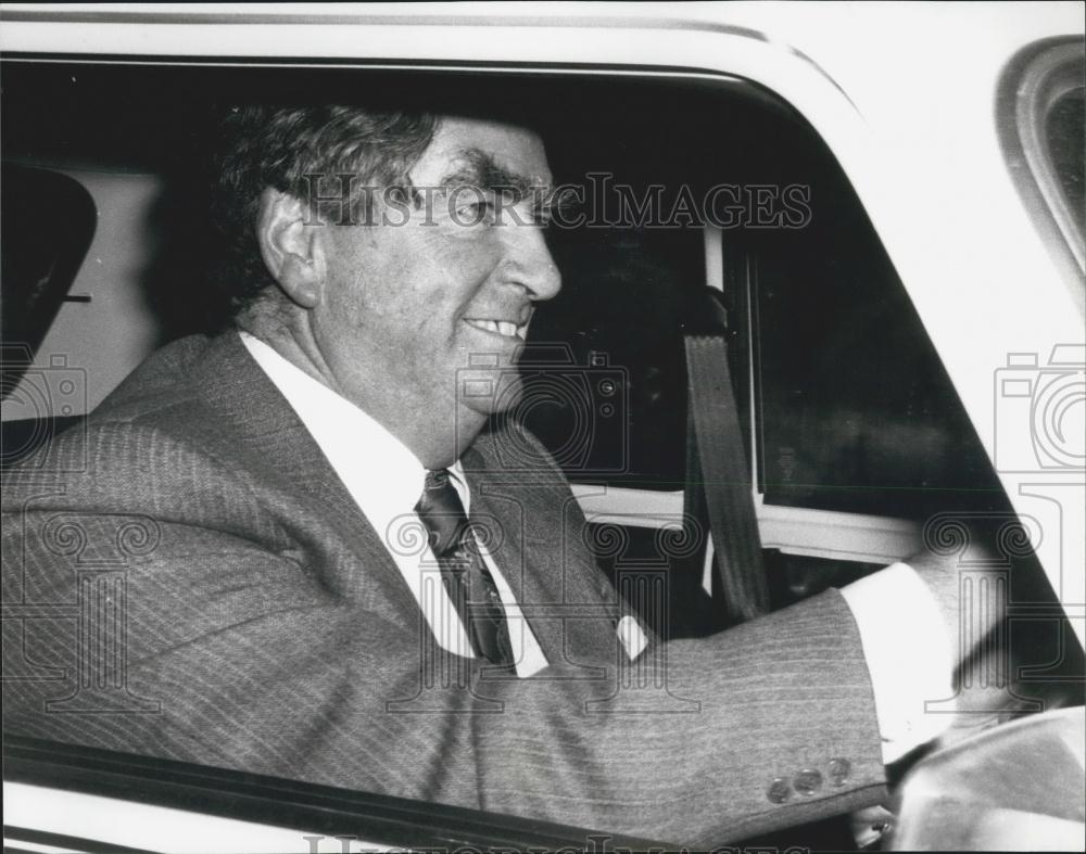 Press Photo Denis Healey Arrives House Commons Labour Party Candidate - Historic Images