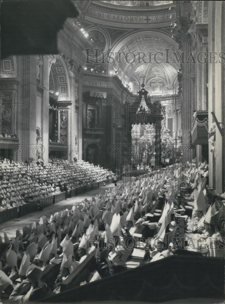 Press Photo General view of Eucumenical Conference - Historic Images