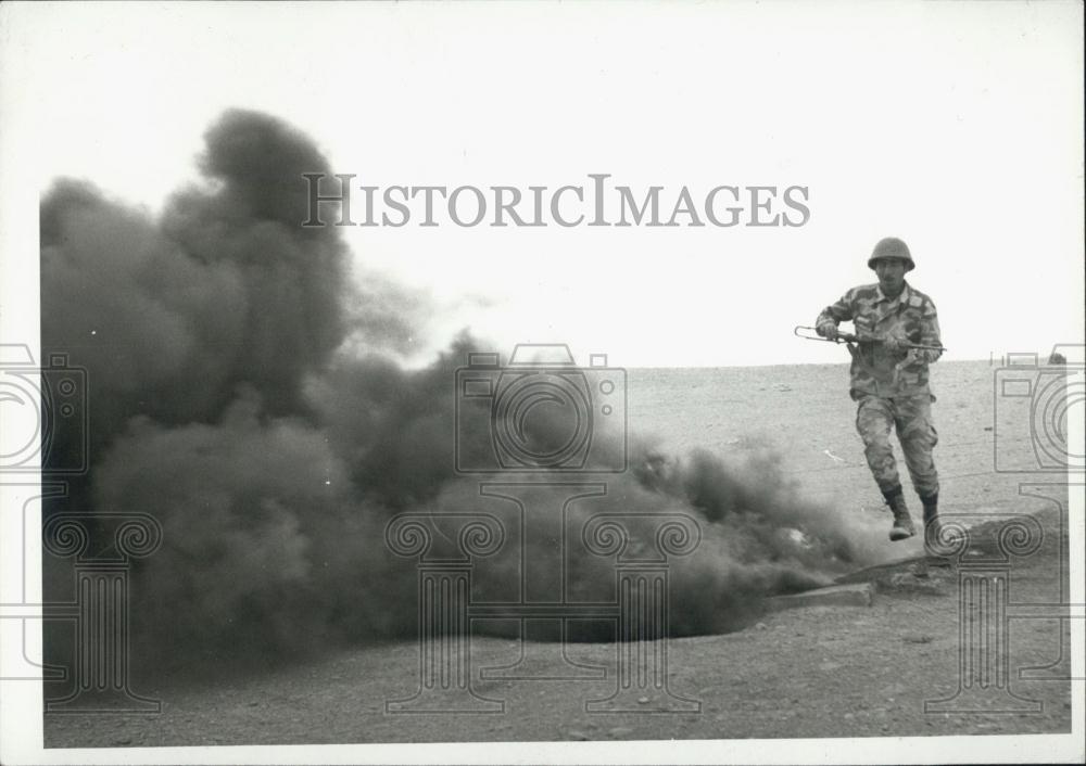 1969 Press Photo Soldiers of the Palestine Liberation Organization - Historic Images