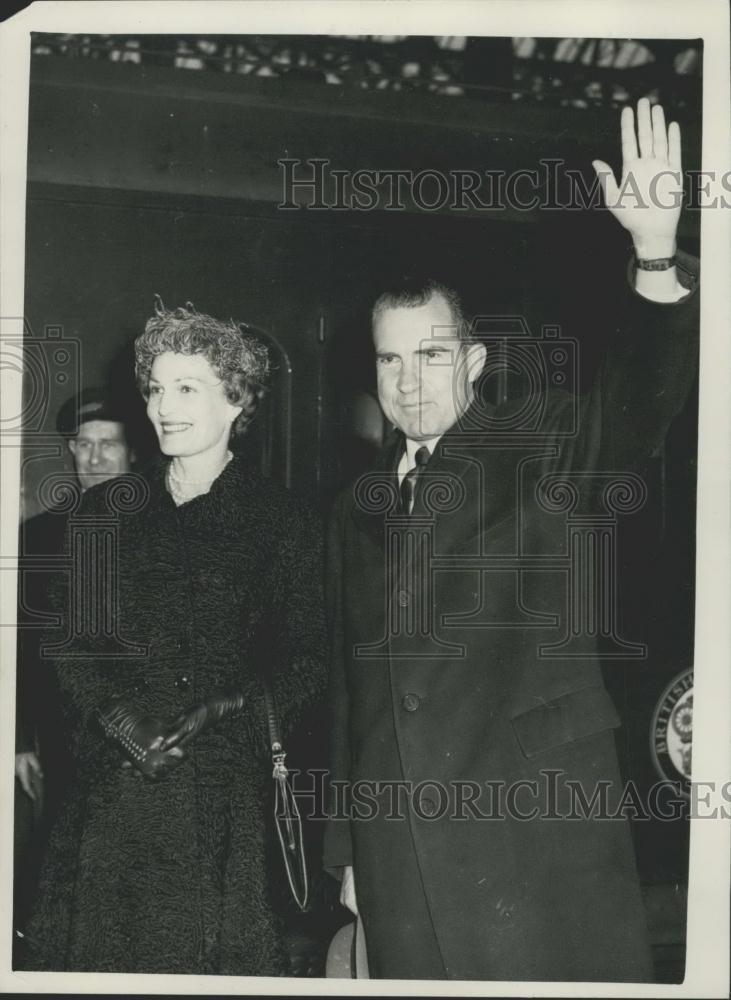 1958 Press Photo United States Vice President, Mr. Richard Nixon - Historic Images