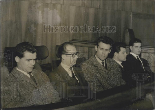 1965 Press Photo Munich Souther-Tyrol-Proceedings Josef Zinkle & Peter Wittinger - Historic Images