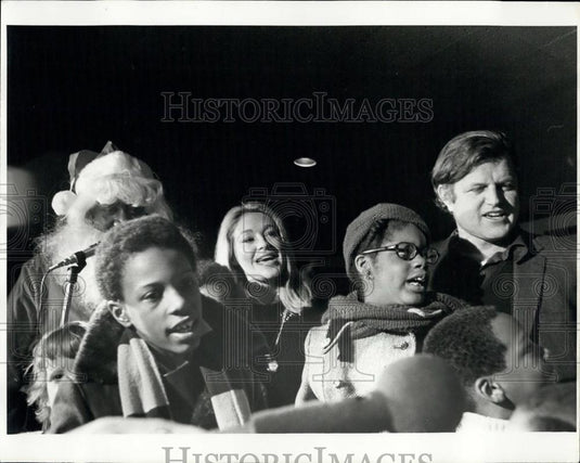 Press Photo Ted and Joan Kennedy - Historic Images