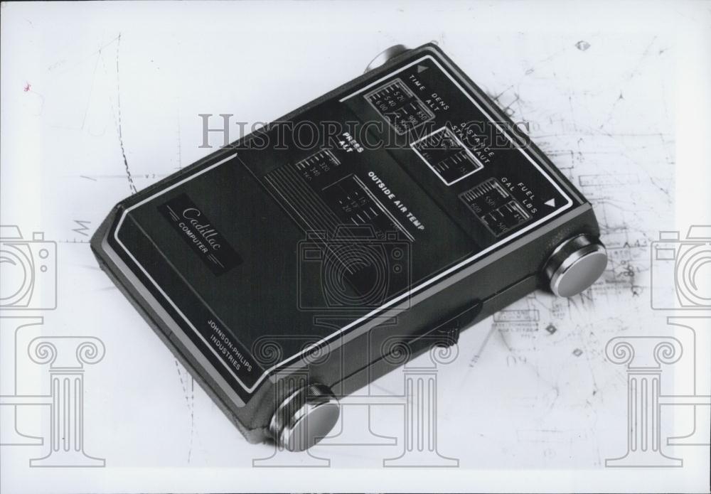 Press Photo The new Cadillac aircraft computer - Historic Images