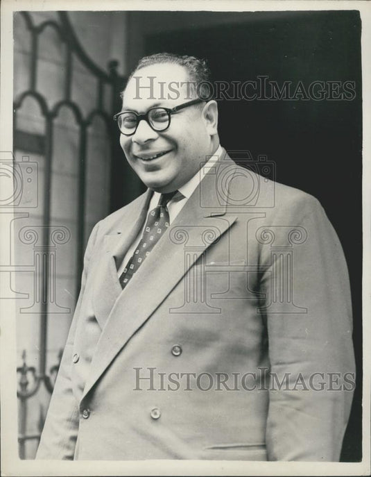 1955 Press Photo Crown Prince Tungi of Tonga - Historic Images