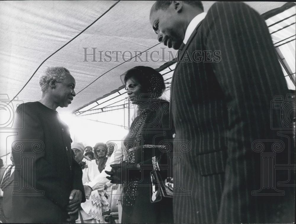 Press Photo Jomo Kenyatta's Funeral In Nairobi - Historic Images