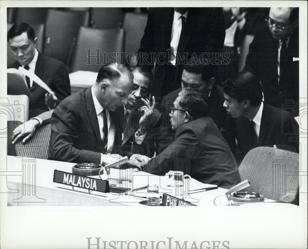 1964 Press Photo Security Council Fails to Adopt Norwegian Proposal - Historic Images