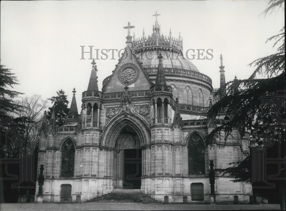 1957 Press Photo Chapel at Dreux - Historic Images