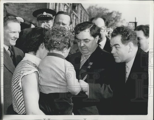 1936 Press Photo Mr. Georgi Malenkov,Soviet Minister in Scotland. - Historic Images
