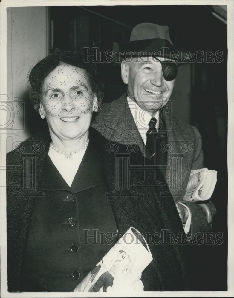 1965 Press Photo Hon. Lewis W. Douglas Former American Ambassador &amp; Wife - Historic Images