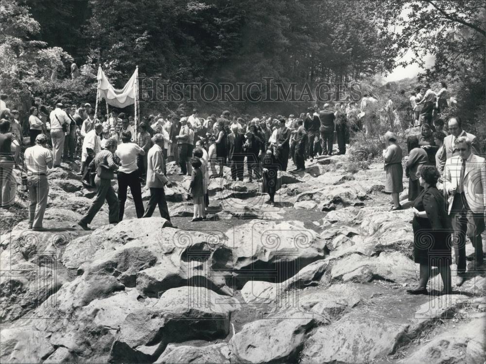 1971 Press Photo Mount Etna - Historic Images