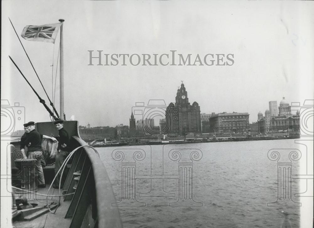 Press Photo The Skyline of Liverpool - Historic Images