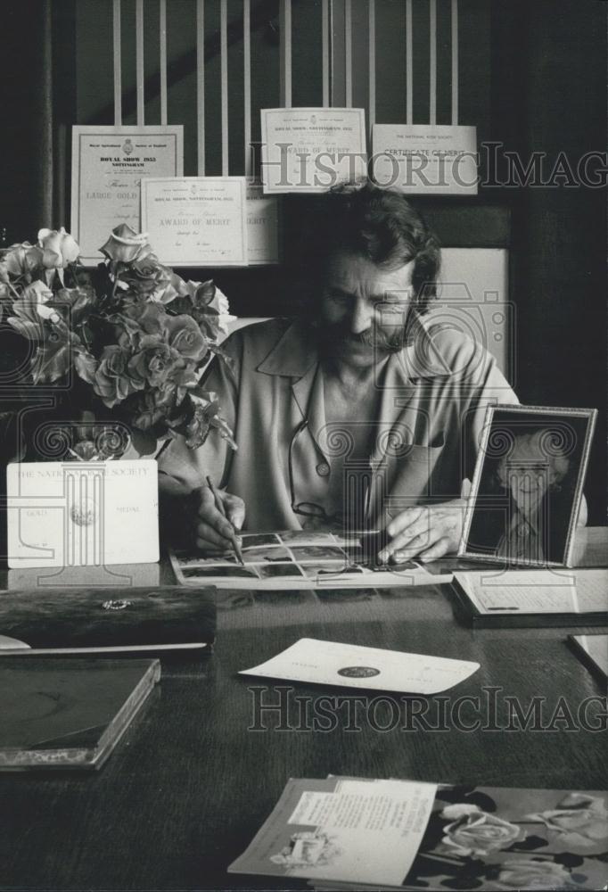 Press Photo Rose King: Harry Wheatcraft. - Historic Images