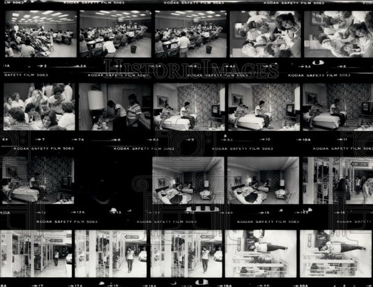 Press Photo Cuban Refugees - Historic Images