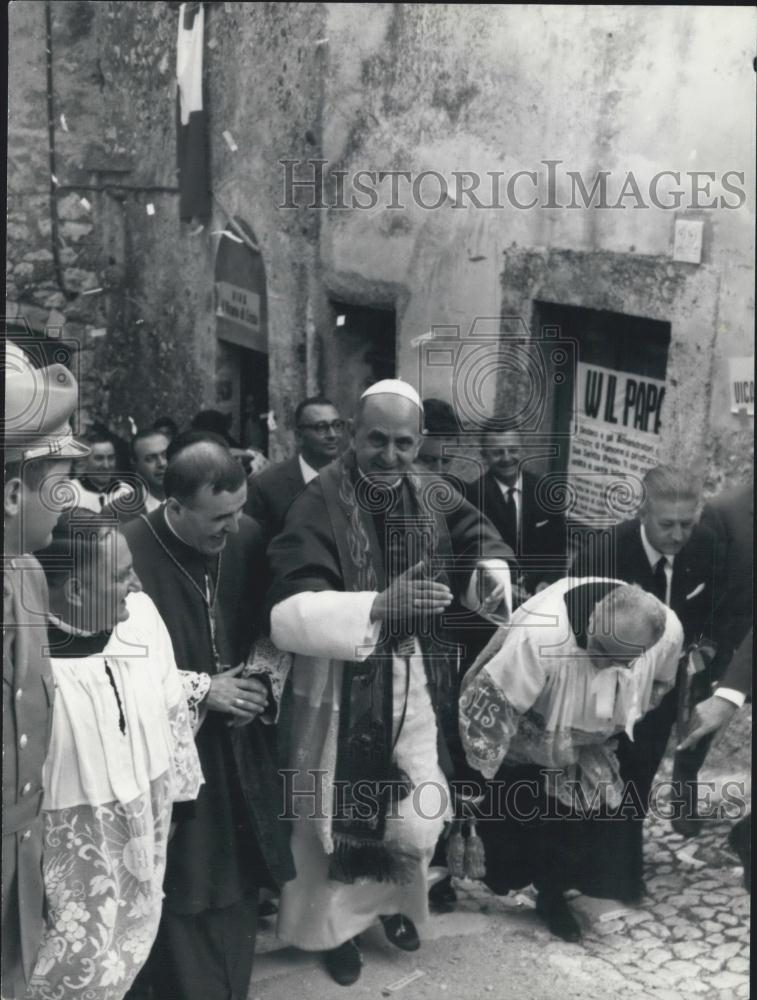 1966 Press Photo Pope Paul VI - Historic Images