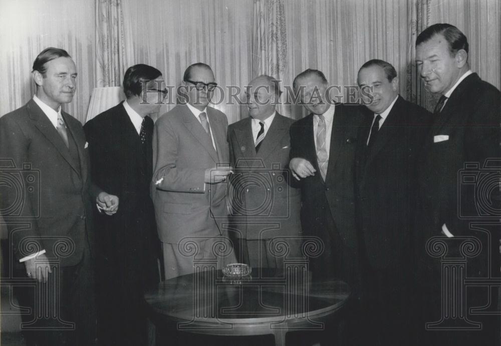 1958 Press Photo Ambassador-conference in Bonn - Historic Images