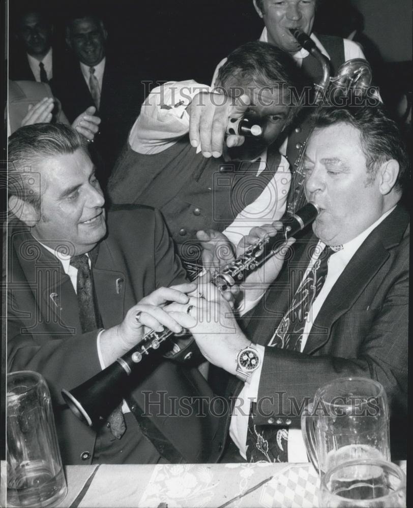 1972 Press Photo Franz Josef Strauss Chairman of the Christian Social Union - Historic Images