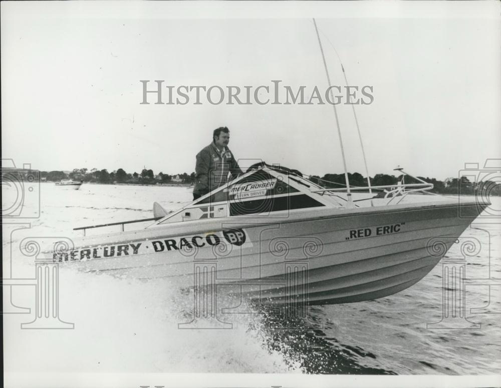 1971 Press Photo Off on Atlantic Trip - By Speedboat - Historic Images