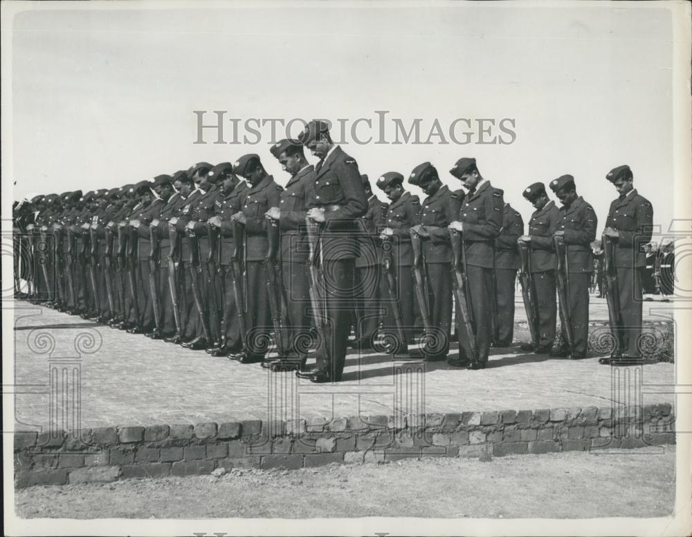 1955 Press Photo India observes seventh anniversary of Martyrdom of Gandhi - Historic Images