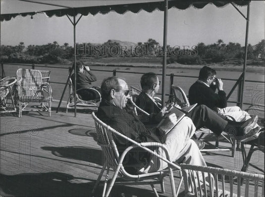 Press Photo Philip Rosenthal & Designer Richard Latham - Historic Images