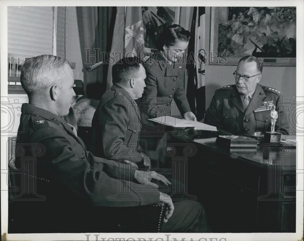 1957 Press Photo The Pentagon, Nerve Center of Defense - Historic Images